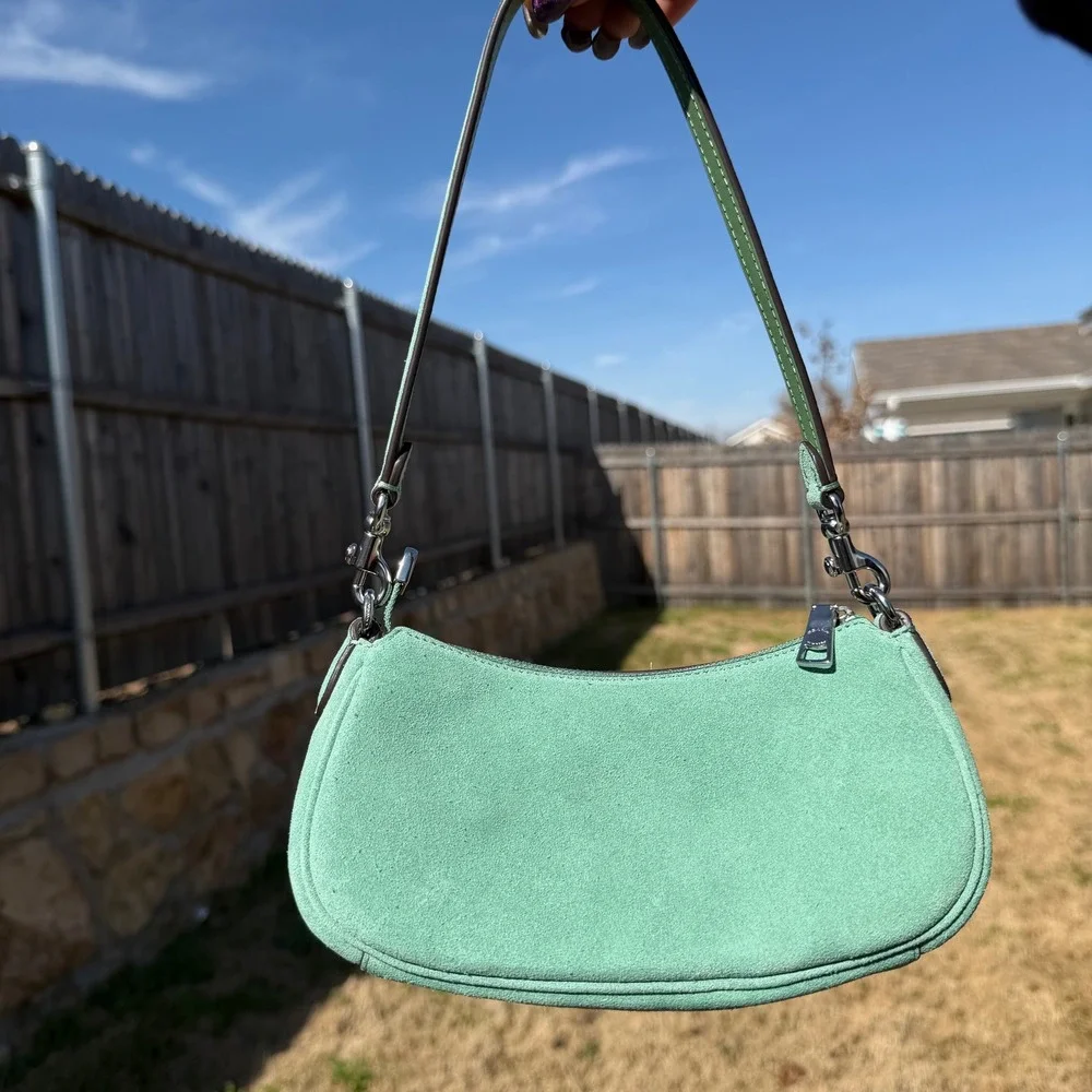 Coach womens suede